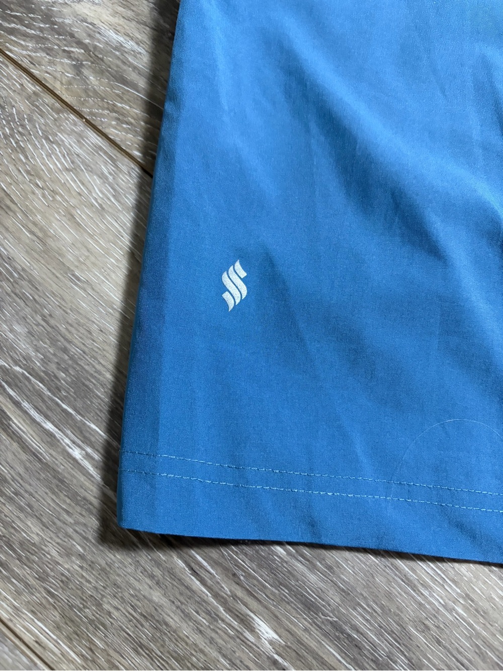 Men's Blue Athletic Shorts - Picture 5 of 8